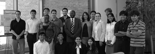 2008 Interns with Dean Adesida