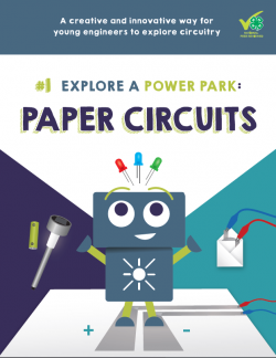 The cover of the upcoming Paper Circuits publication.