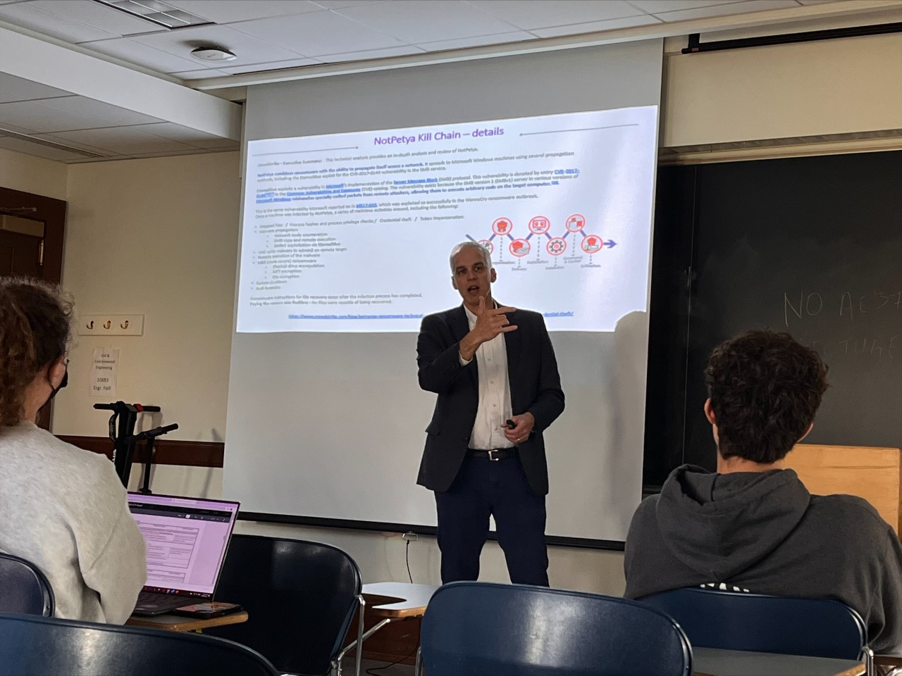 Dominic Saebeler deemed outstanding teacher by Spring '22 students ...